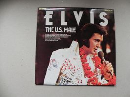 LP USA Rock `n`Roll King Elvis Presley 1972 The U.S.Male